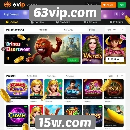 Comparação do 63vip.com com outros sites de jogos