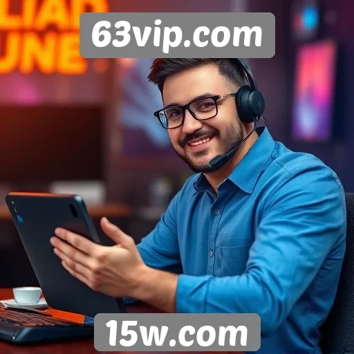 Suporte ao cliente do 63vip.com