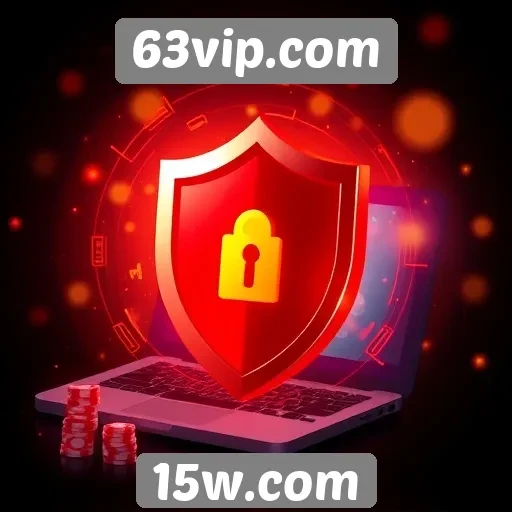 Recursos de segurança no site 63vip.com